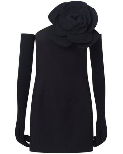 Miscreants Miranda Dress & Gloves - Black