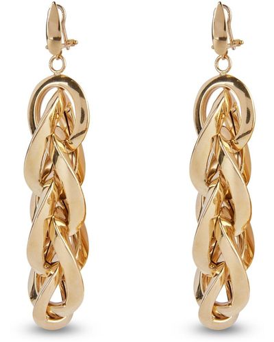 Ana Dyla Bold Earrings 14ct - Metallic
