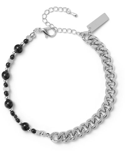 Undefined Jewelry Chain Beads Bracelet - Metallic