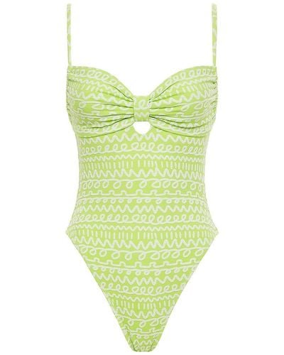 Montce Lime Icing Devin One-piece - Green