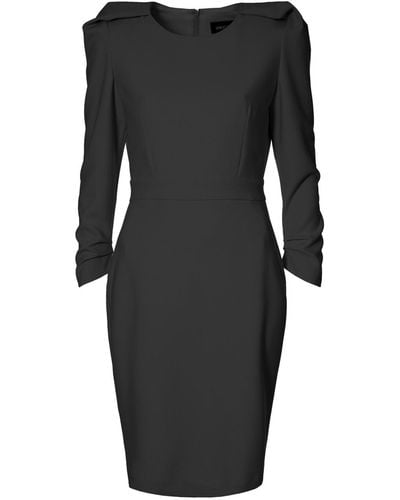 VIKIGLOW Clara Pencil Mini Dress - Black