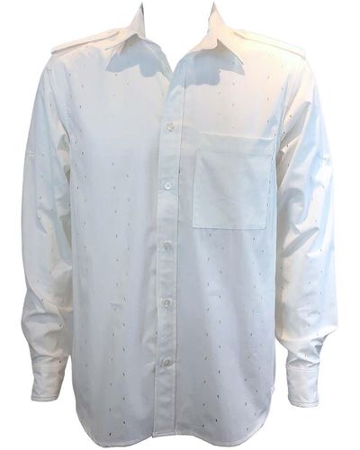 SNIDER Leaf Long Sleeve Shirt - Blue