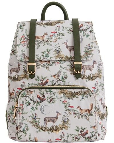 Fable England A Night's Tale Woodland Mini Backpack - Gray