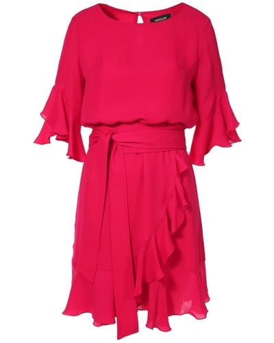 VIKIGLOW Elise Virtual Pink Mini Dress - Red