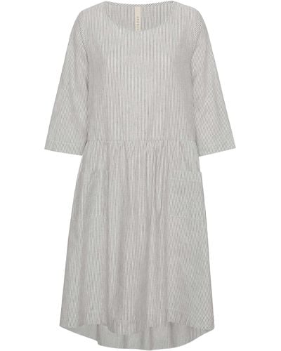 GROBUND The Nuka Dress - Gray