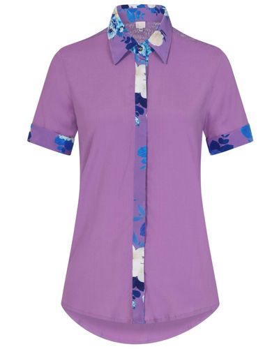 Sophie Cameron Davies Purple Blossom Classic Shirt