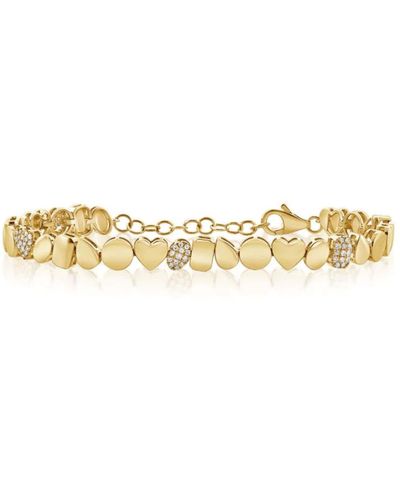 770 Fine Jewelry Bold Mixed Shape Bracelet - Metallic