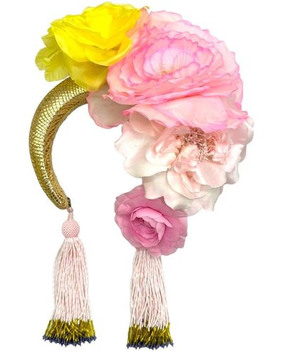 Julia Clancey Olivia Pastel Luxe Bloom Band - Pink