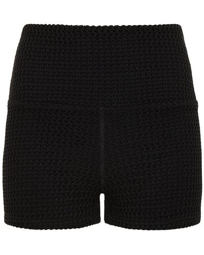 Montce Crochet Micro Bike Short - Black