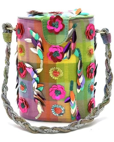 Simitri Picnic Bucket Bag - Multicolor