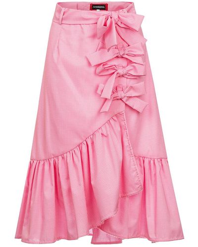 Pink Andreeva Skirts for Women | Lyst