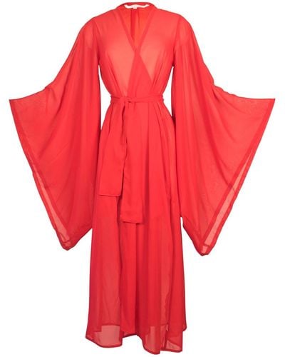 Jennafer Grace Truly Yours Kimono - Red