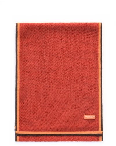 Jessie Zhao New York Reversible Knitted Cashmere Scarf - Red