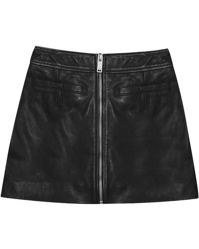 Other The Ultra Mini Zip Skirt - Black
