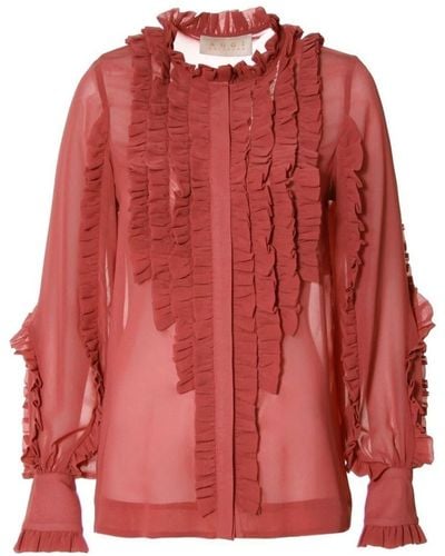 AGGI Blouse Marley Old Rose - Red