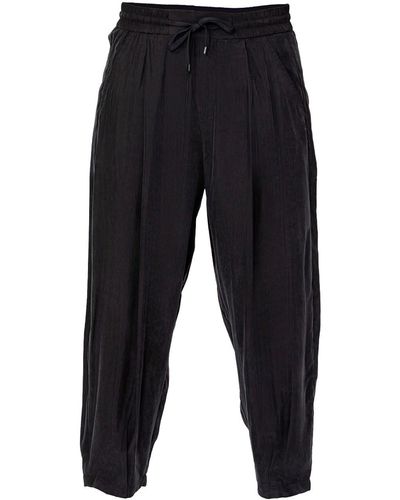 Smart and Joy Wide Casual Pants - Black