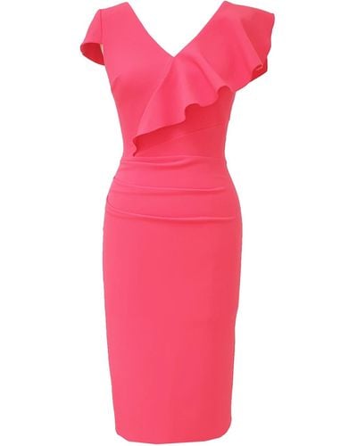 Mellaris Arina Coral Pink Dress