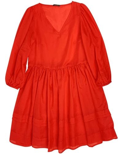 Nokaya Lightness Of Being Mini Dress - Red