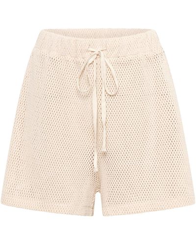 ARMS OF EVE Neutrals Trevi Shorts - Natural