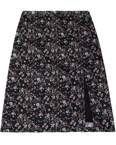 REISTOR Brunch Wildflower Skirt - Black