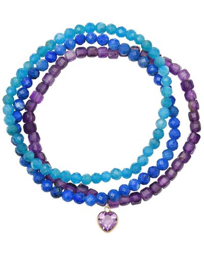 Soul Journey Jewelry Peaceful Spirit Bracelets - Blue