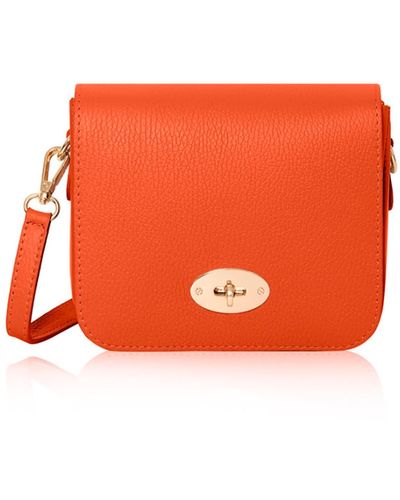 Betsy & Floss Catania Handbag In Burnt Orange