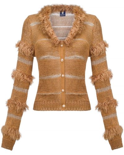 Andreeva Sundown Handmade Knit Sweater - Brown