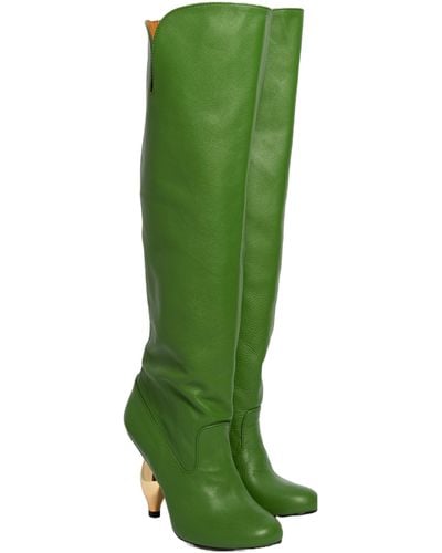 MAISON ELI Aurelia Boots - Green