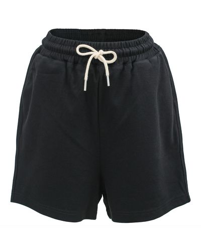 Smart and Joy Sporty Short Pants Jersey - Black