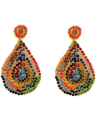Lavish by Tricia Milaneze Multicolour Aria Handmade Earrings