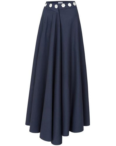 LA FEMME MIMI Maxi Skirt Dark - Blue