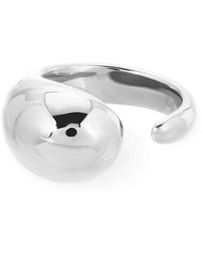 NAiiA Lena Dome Ring - White
