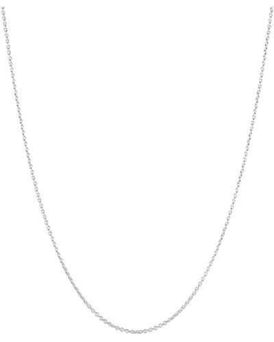 Zohreh V. Jewellery 22" Cable Chain Sterling - Metallic