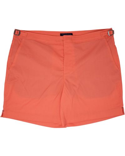 lords of harlech Pool Oxford Swim Short - Red