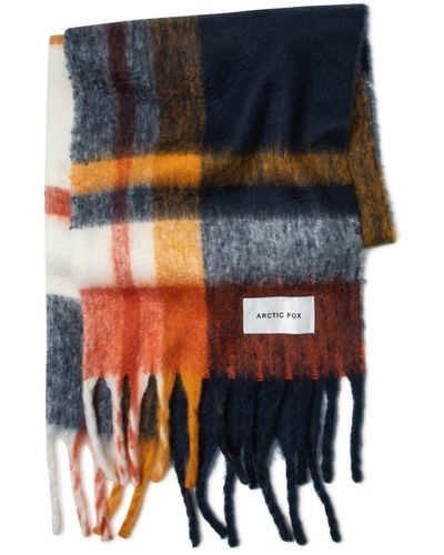 Arctic Fox & Co. The Stockholm Scarf In Midnight Summer - Blue