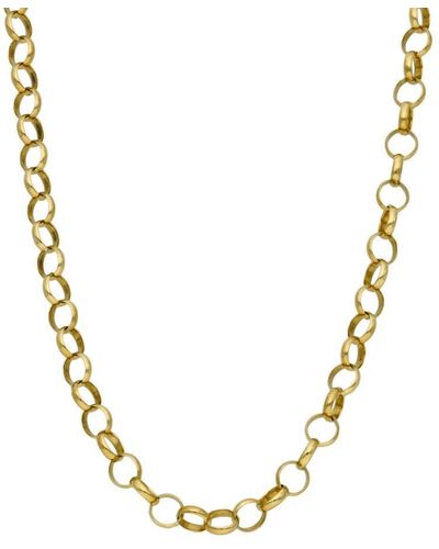 Lily Flo Jewellery Stardust Fourmm Chain Link Necklace - Metallic