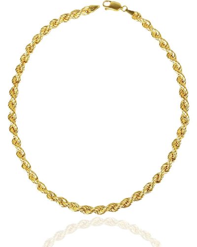 Ep Designs Rope Chain Necklace - Metallic