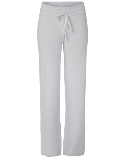 tirillm "atlas" Loose Fitted Cashmere Trouser - Gray