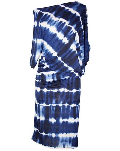 Jennafer Grace Caicos Angle Dress - Blue