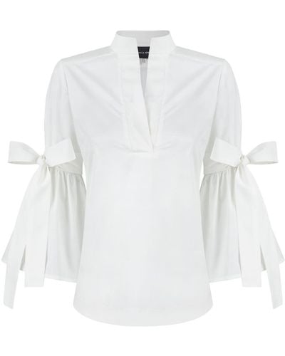 Monica Nera Vivan Shirt - White