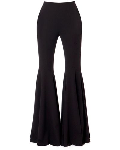 AGGI Cornelia Jet Extremely Flared Trousers - Black