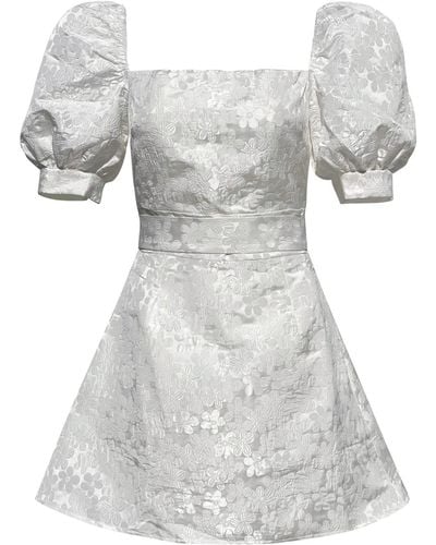 Madeleine Simon Studio A Mini Wedding Dress - Gray