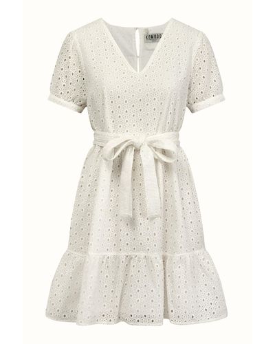 Komodo Sky Organic Cotton Dress - White