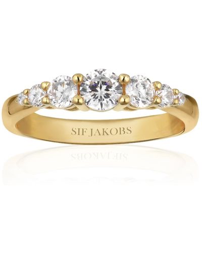 Sif Jakobs Jewellery Ring Belluno - Metallic
