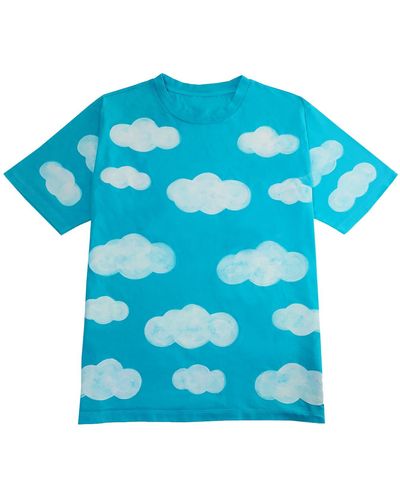 Quillattire S Cloud Relaxed T-shirt - Blue
