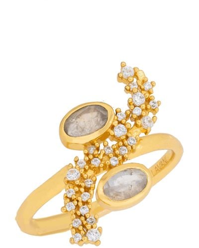 Lavani Jewels Cassara Ring - Metallic