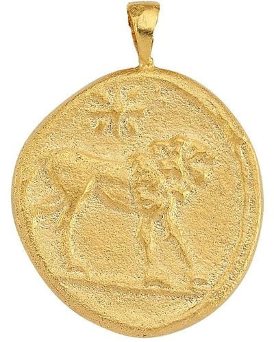 ASSUWA Miletus Coin Pendant - Metallic