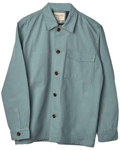 Uskees Buttoned Workshirt - Blue