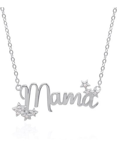 Luna Charles Mama Star Necklace - Metallic