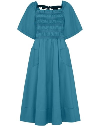 Mirla Beane Elloise Dress - Blue